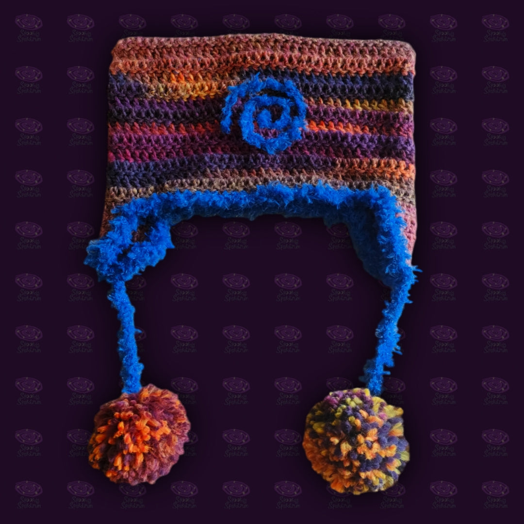 Spiral Cat Hat - Colorful