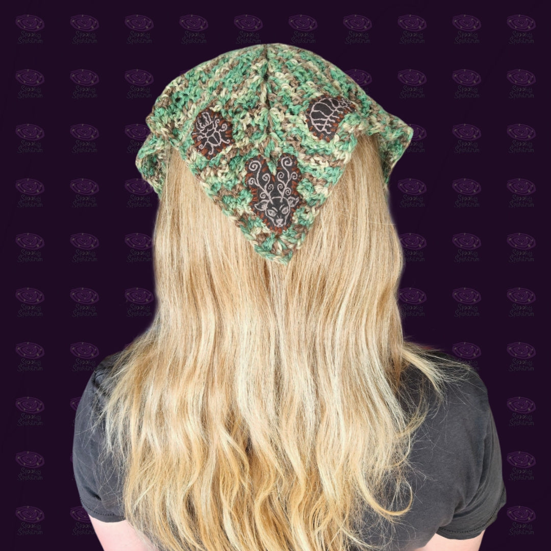 Forest Creature Crochet Bandana
