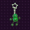 The Espuki - Green and Black Fidget Friend Keychain