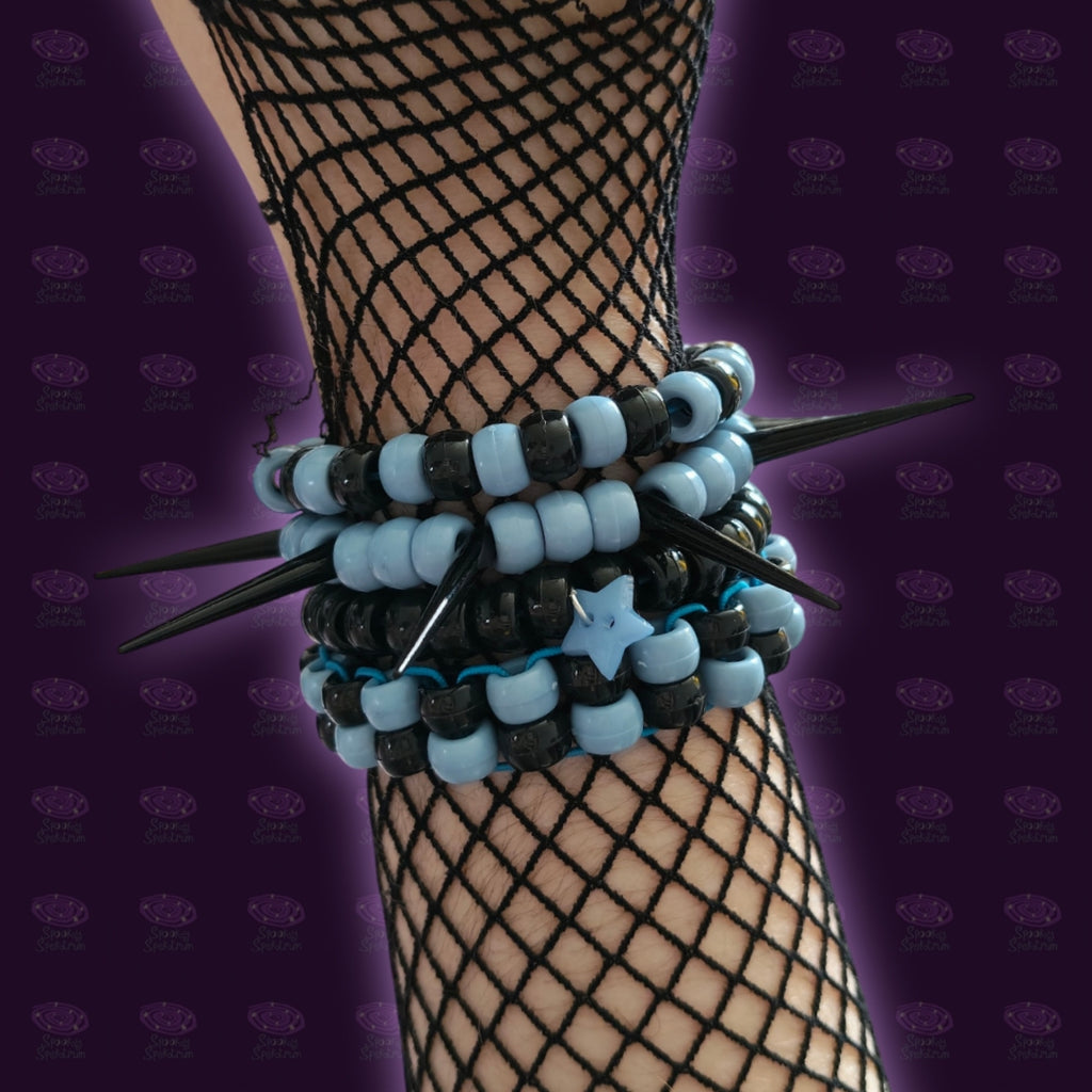 Kandi Bundle - Black and Blue