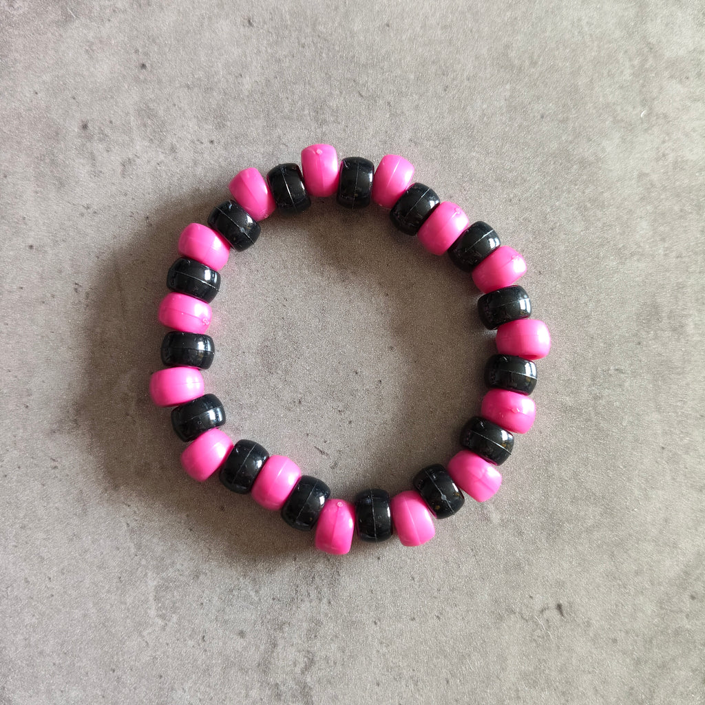 Kandi Bundle - Black and Pink