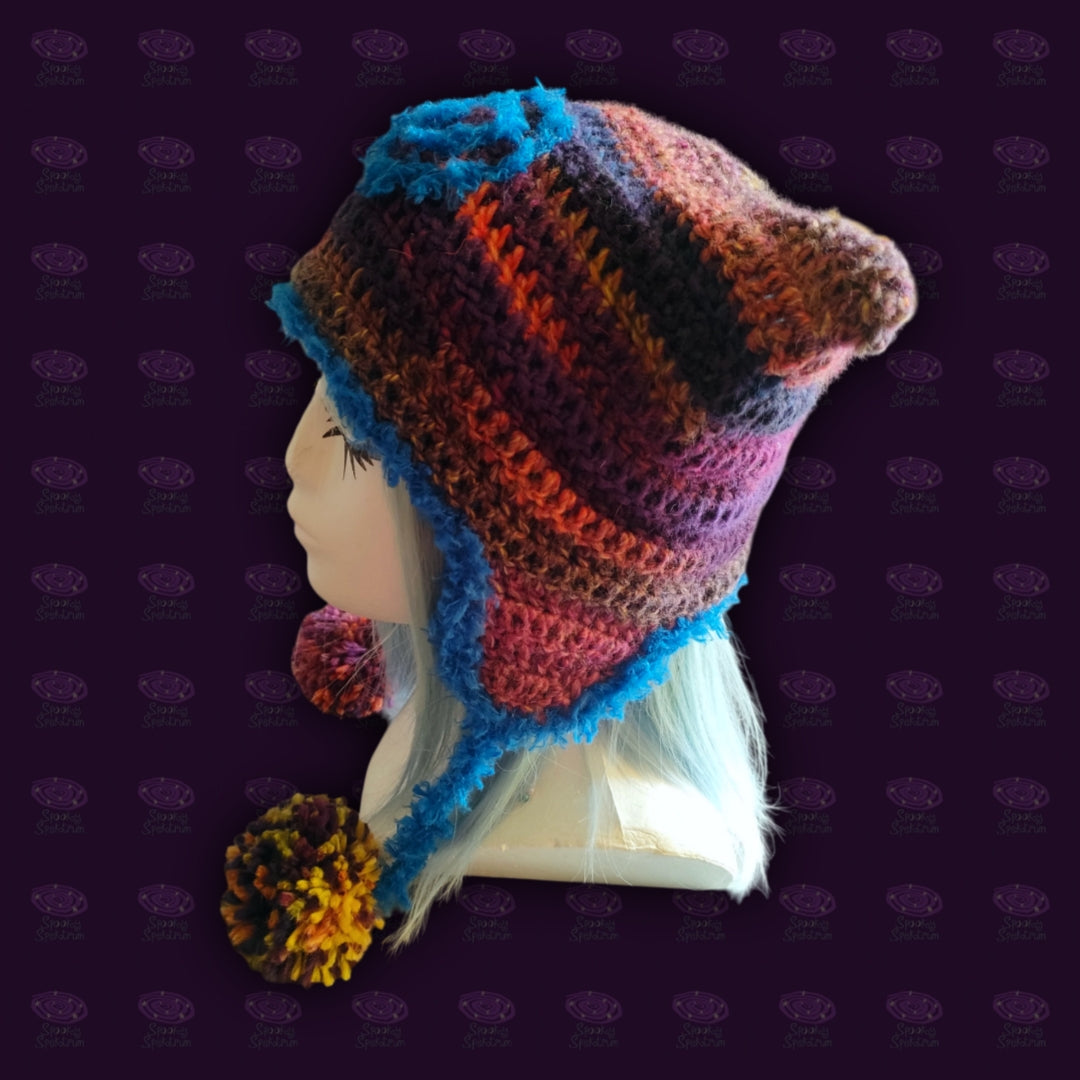 Spiral Cat Hat - Colorful