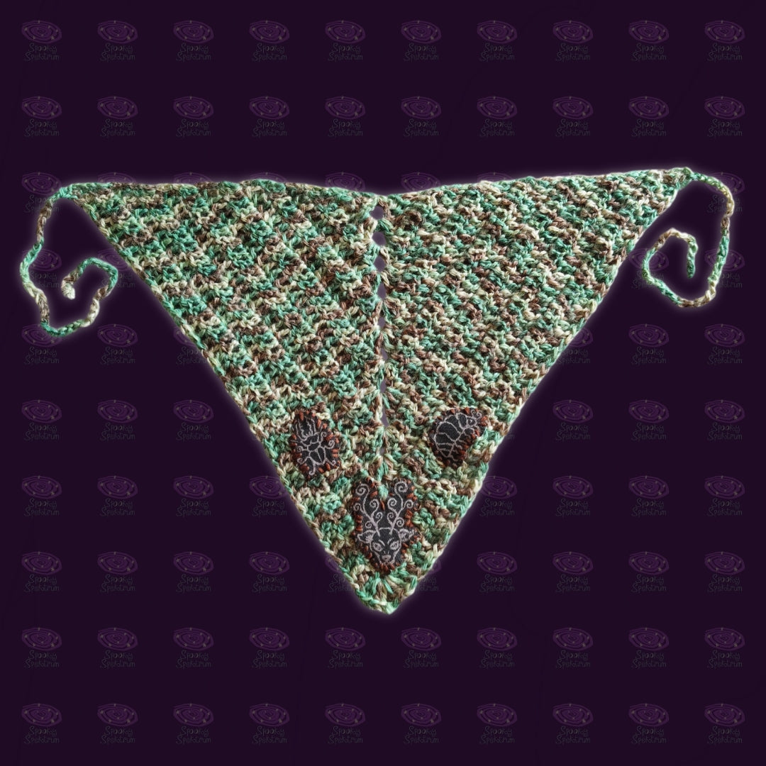 Forest Creature Crochet Bandana