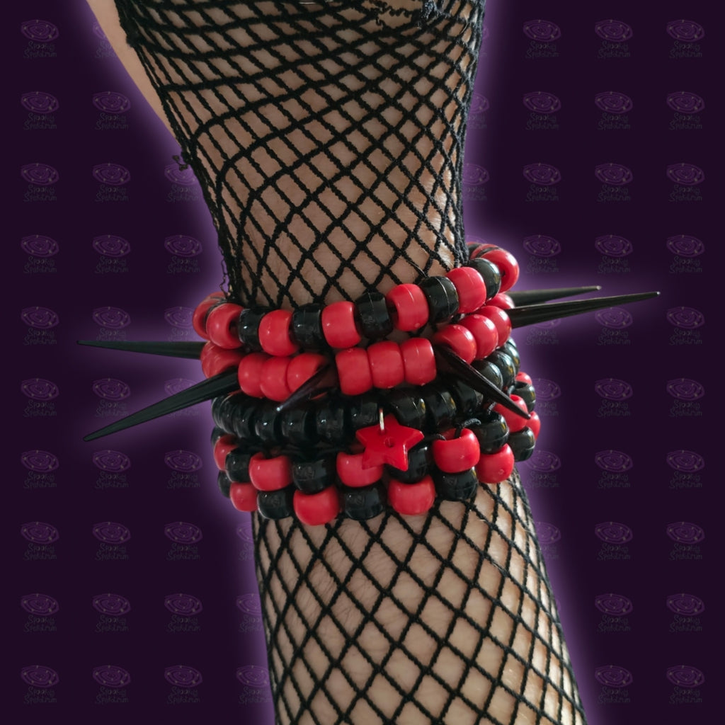 Kandi Bundle - Black and Red