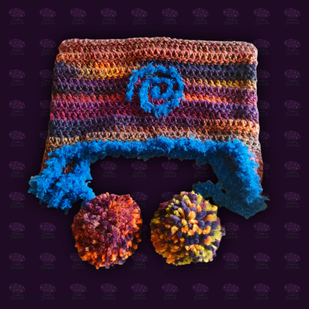 Spiral Cat Hat - Colorful