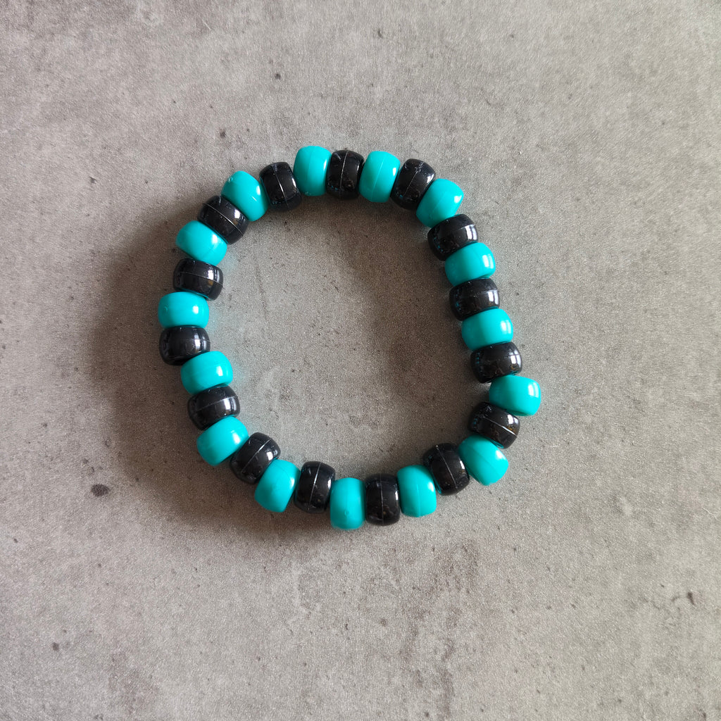 Kandi Bundle - Black and Teal